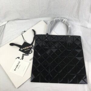 New Bao Bao Issey Miyake Lucent Tote Bag Black